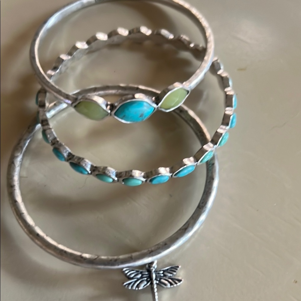 O'Neill Silver and Blue Bracelet Collection - Picture 2 of 2